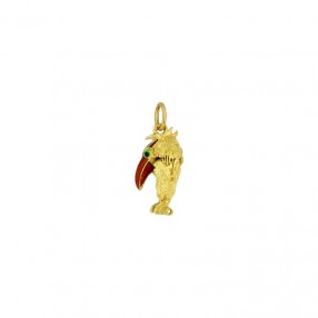 Pendentif Toucan en Or...