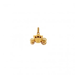 Pendentif Carrosse en Or Jaune