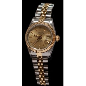 Montre Rolex Lady Datejust Or & Acier