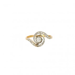 Bague Tourbillon en Or...