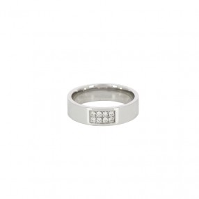 Bague en Or Blanc et Diamants