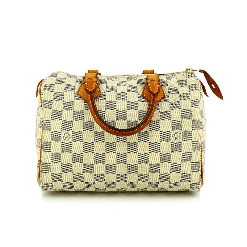 Sac Louis Vuitton Speedy 25 en Toile Damier