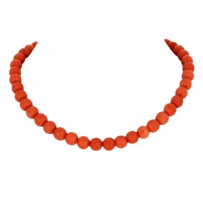 Collier Choker en Corail...