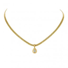 Collier Centre en Or Jaune...
