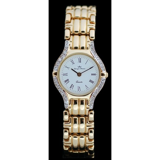 Montre Yonger Bresson en Or et Lunette Diamants