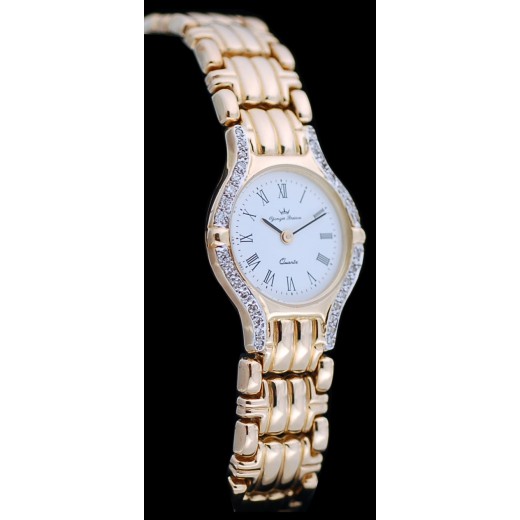 Montre Yonger Bresson en Or et Lunette Diamants