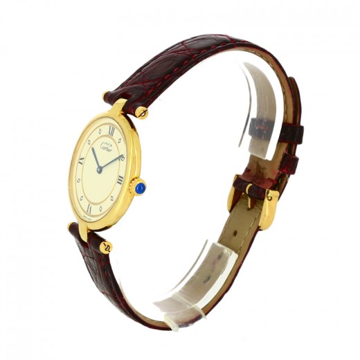 Montre Cartier Must Vendôme En Vermeil MM