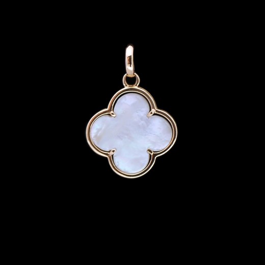 Pendentif Van Cleef & Arpels " Alhambra " Nacre