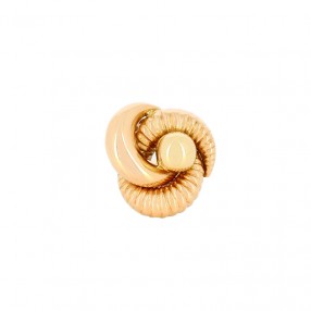 Bague Volutes et Perle d'Or...