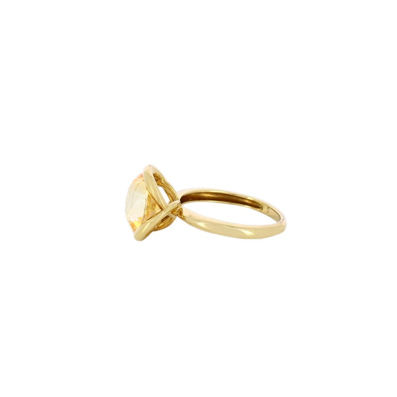 Bague Guerin Joaillerie Alisma en Or et Topaze Jaune