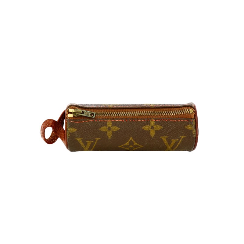 Portefeuille Compact Louis Vuitton Dauphine mini en toile monogram