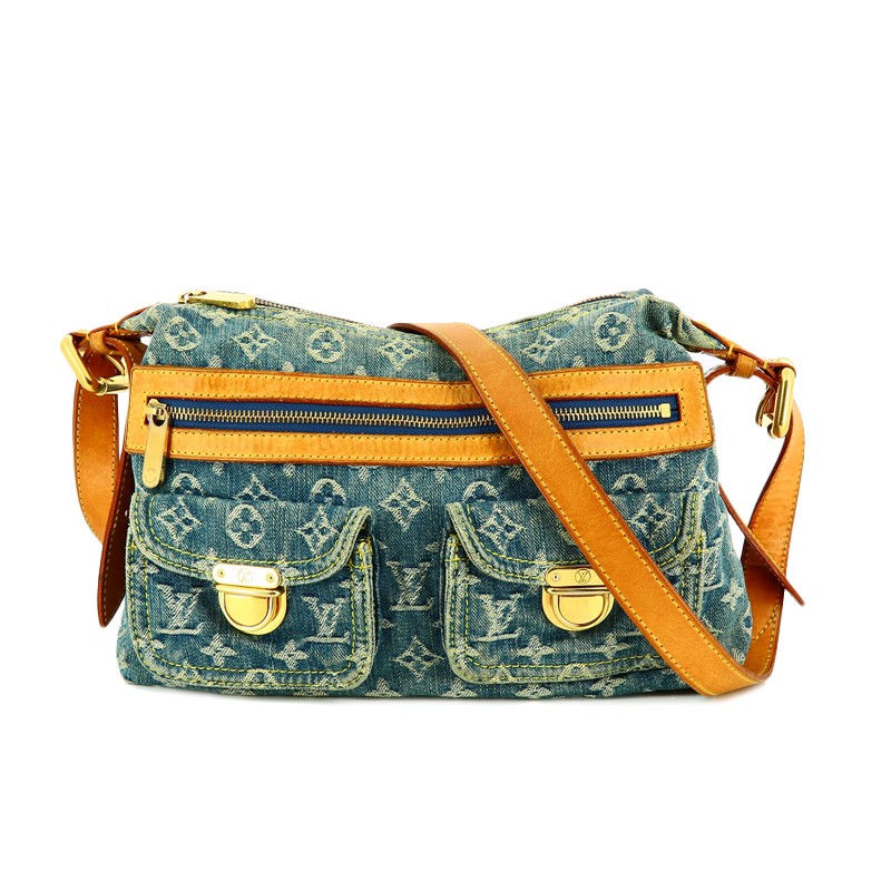 sac a main louis vuitton baggy gm toile monogram denim