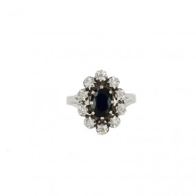 Bague Marguerite Vintage en...