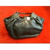 Sac Louis Vuitton L en cuir mahina noir