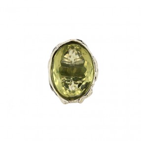 Bague de Créateur en Quartz...