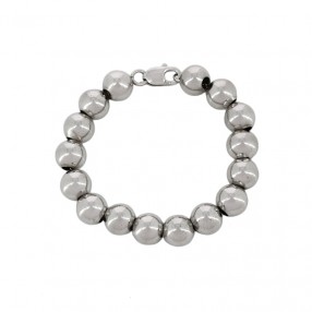 Bracelet en Perles d'Argent