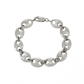 Bracelet Maille Grain de...