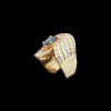 Bague Moderne Saphir et Diamants