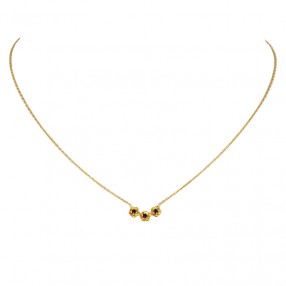 Collier Fleurs en Or et...