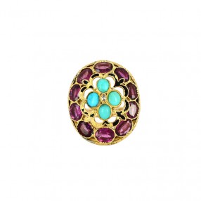 Bague Baroque Ancienne en Or