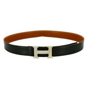 Ceinture Hermès H en Cuir