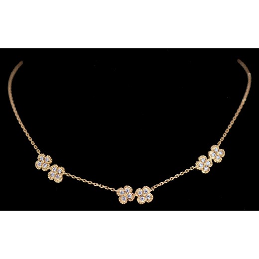 Collier Mauboussin Fleurs Diamantées