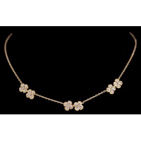 Collier Mauboussin Fleurs Diamantées