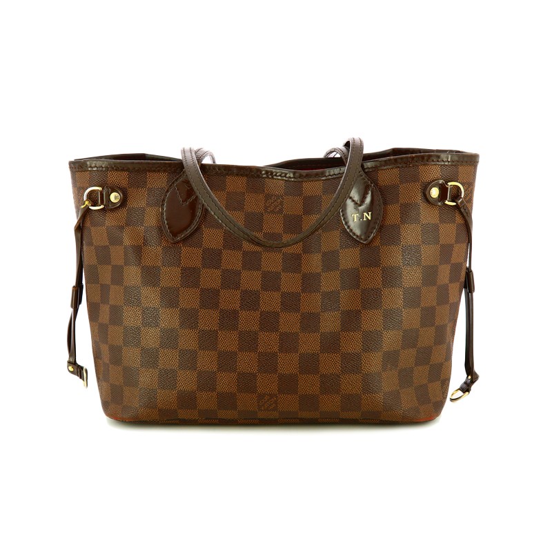 Sacs Louis Vuitton Neverfull Blanc d'occasion