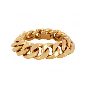 Bracelet Maille Gourmette...