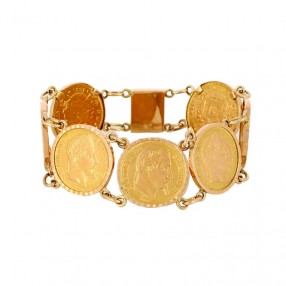 Bracelet Pièces 20 Frcs...