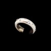 Bague moderne jonc diamants