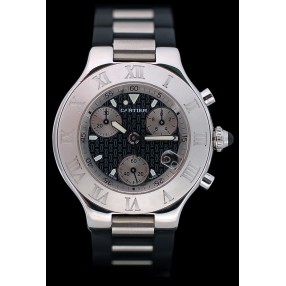 Montre Cartier " Chronoscaph 21 "