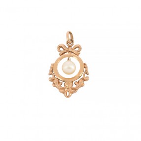 Pendentif Ancien en Or et...