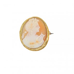 Broche Ancienne en Or et...