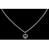 Collier Chaumet Coeur " Happy Diamonds "