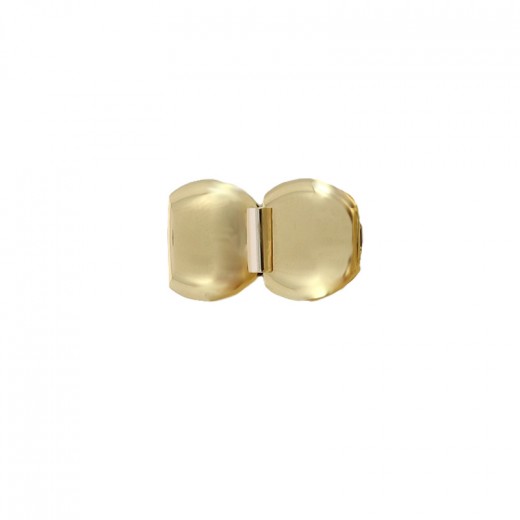 Chaîne à cravate Hadley signée VTG, bijoux pour hommes milieu du siècle des années 1950, ton doré - France