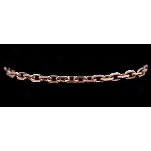 Bracelet Boucheron en or maille forçat