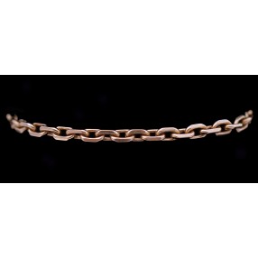 Bracelet Boucheron en or maille forçat