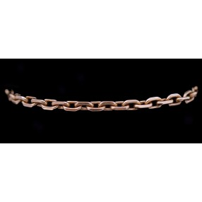 Bracelet Boucheron en or maille forçat