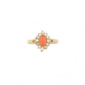 Bague Forme Marguerite en...