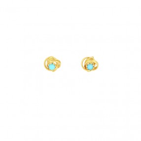 Boucles d'Oreilles en Or et...