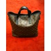 Sac Louis Vuitton "Davis" en toile monogram Macassar