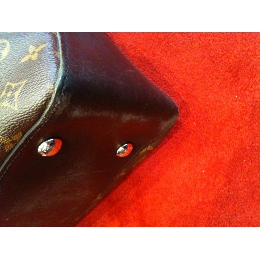Sac Louis Vuitton "Davis" en toile monogram Macassar