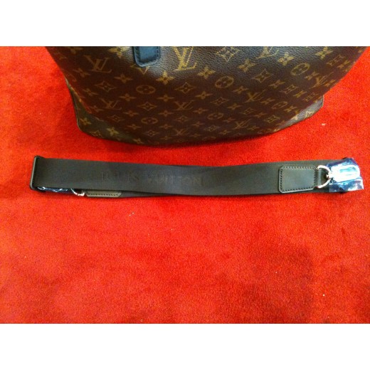Sac Louis Vuitton "Davis" en toile monogram Macassar