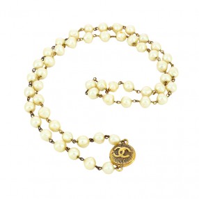 Collier Sautoir Chanel...