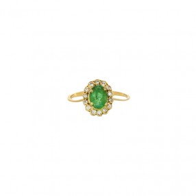 Bague Marguerite en Or,...