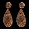 Boucles d'oreilles orientales