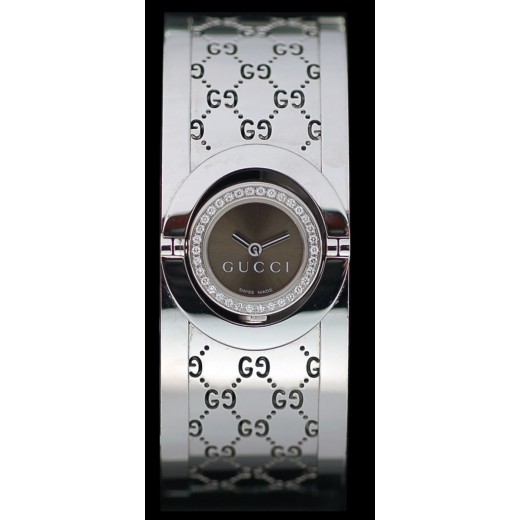 Montre Gucci " Twirl Large Diamants "