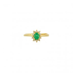 Bague Marguerite en Or,...