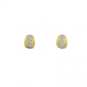 Boucles d'Oreilles Demi...